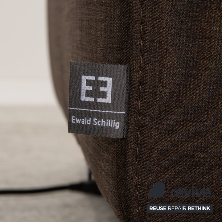 Ewald Schillig Selection Plus Stoff Sessel Braun Grau elektrische Funktion