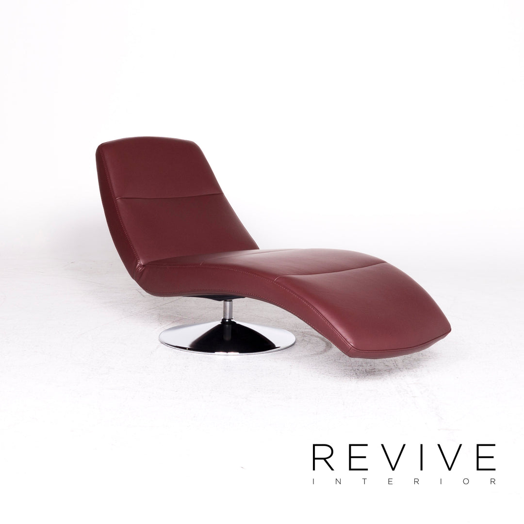 Ewald Schillig Silence Designer Lounger Red Relax Function #8404