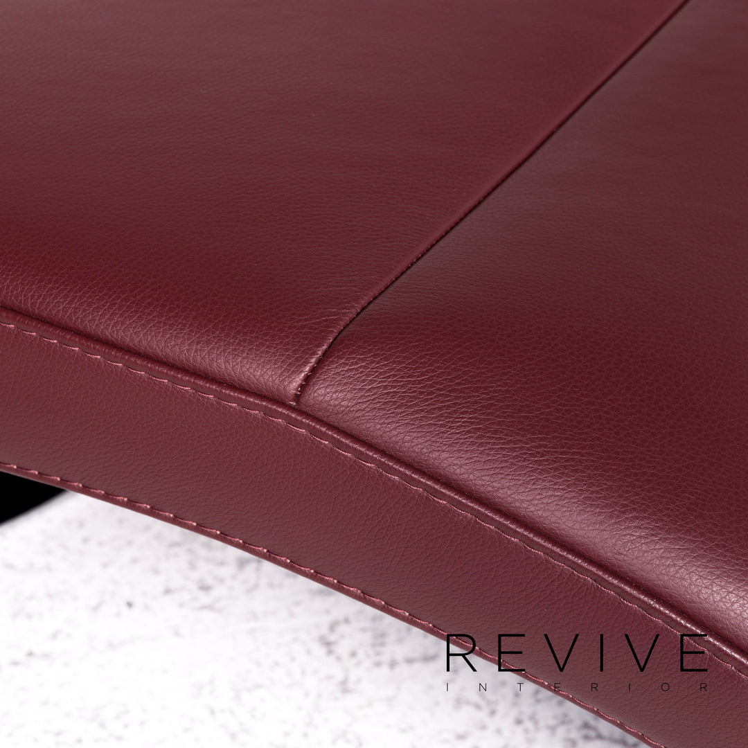 Ewald Schillig Silence Designer Lounger Red Relax Function #8404