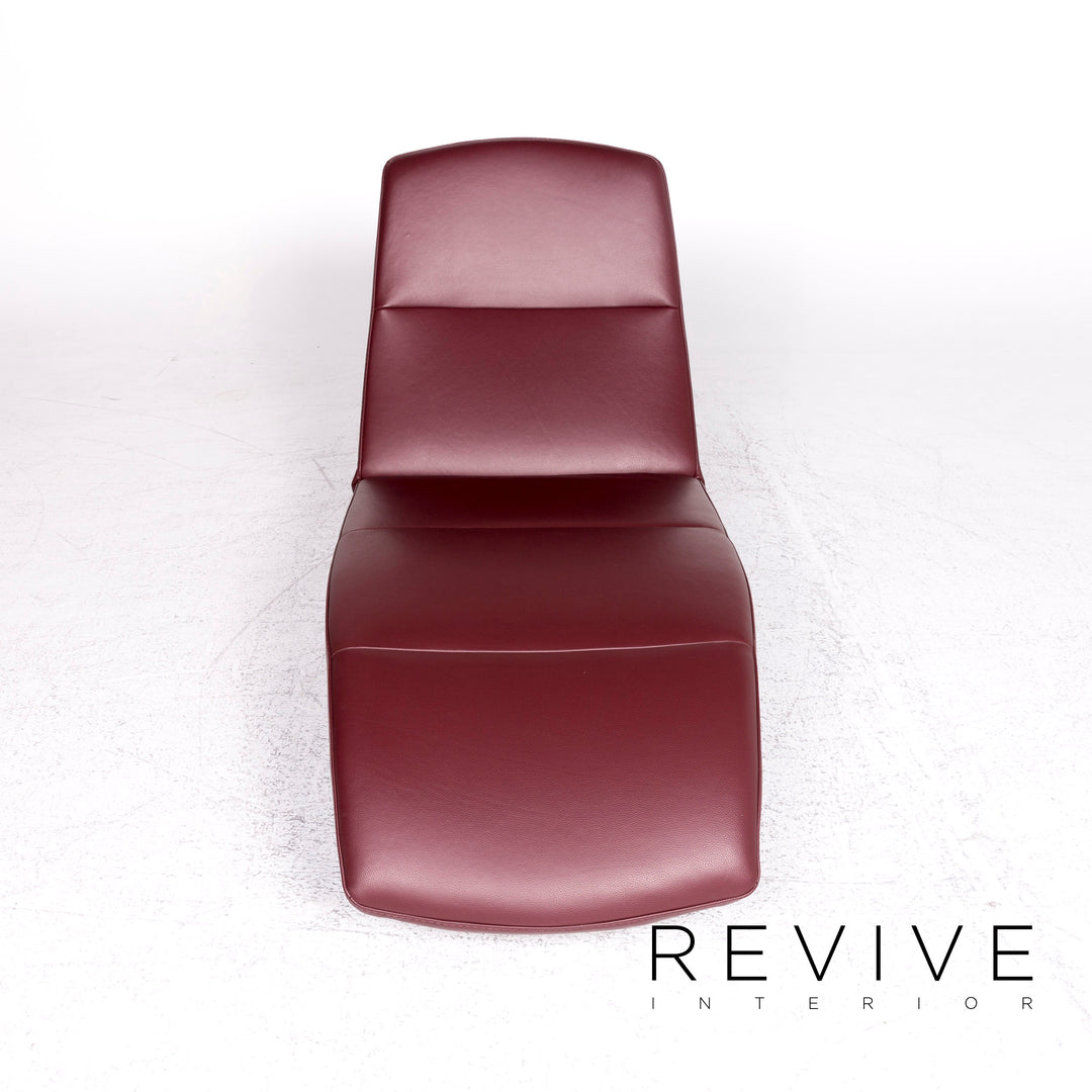 Ewald Schillig Silence Designer Lounger Red Relax Function #8404