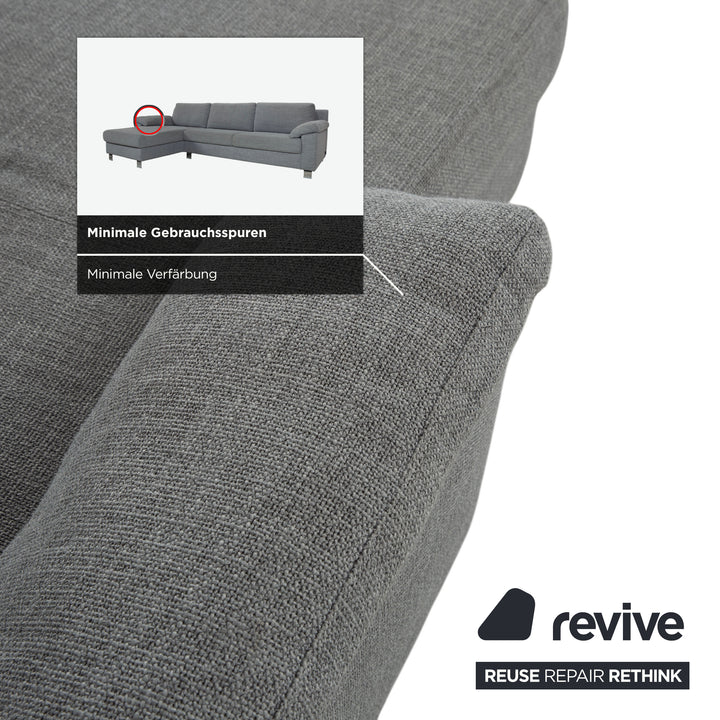 Ewald Schillig Stoff Ecksofa Grau Sofa Couch