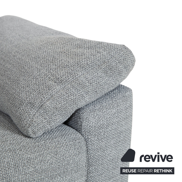Ewald Schillig Stoff Ecksofa Grau Sofa Couch