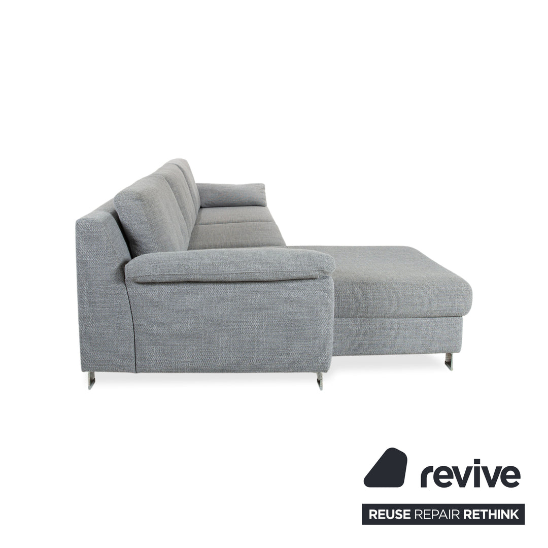 Ewald Schillig Stoff Ecksofa Grau Sofa Couch