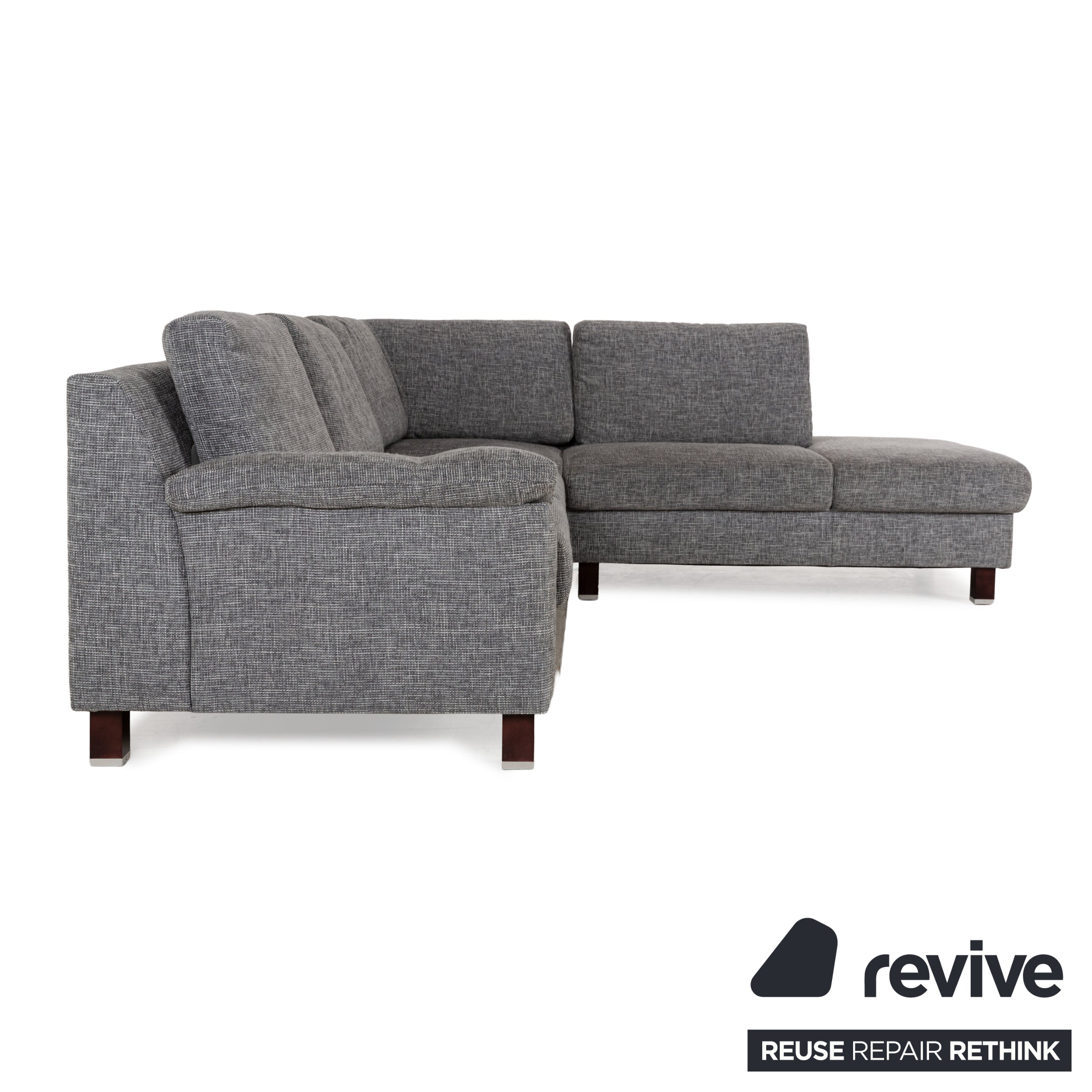 Ewald Schillig Stoff Ecksofa Grau Sofa Couch