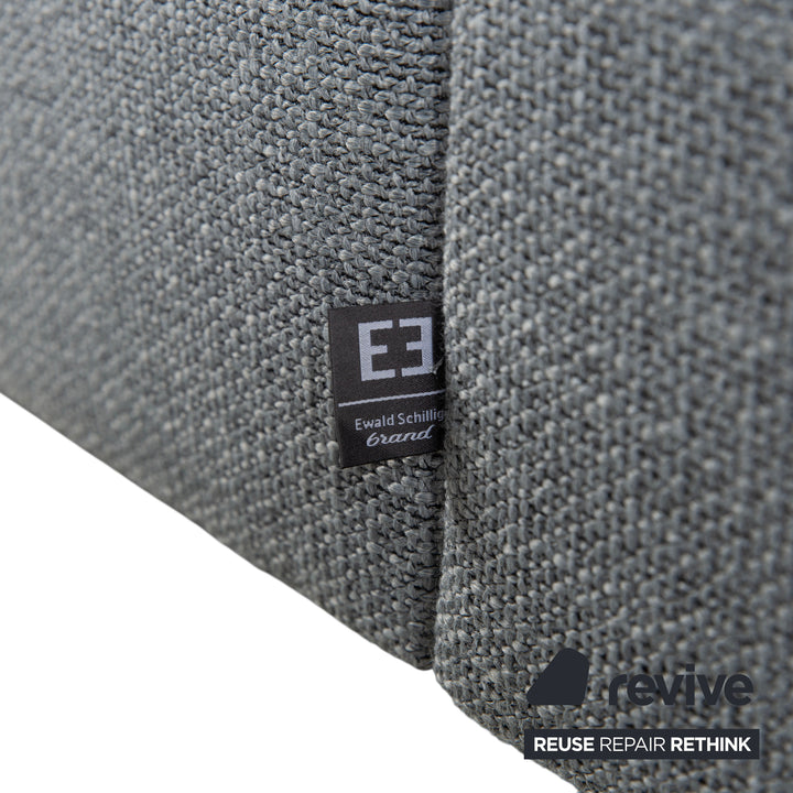 Ewald Schillig Stoff Ecksofa Grau Sofa Couch