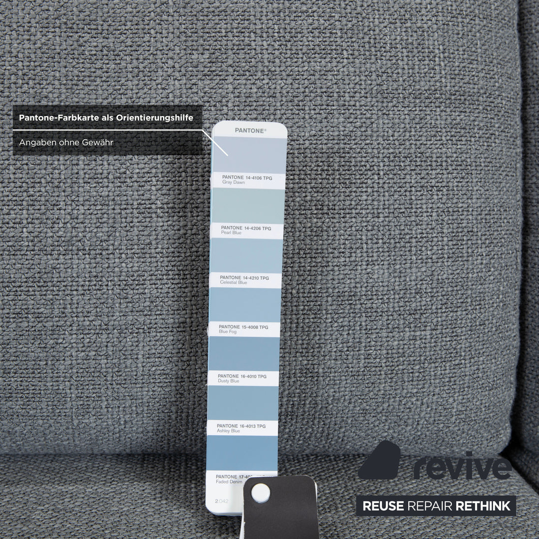 Ewald Schillig Stoff Ecksofa Grau Sofa Couch