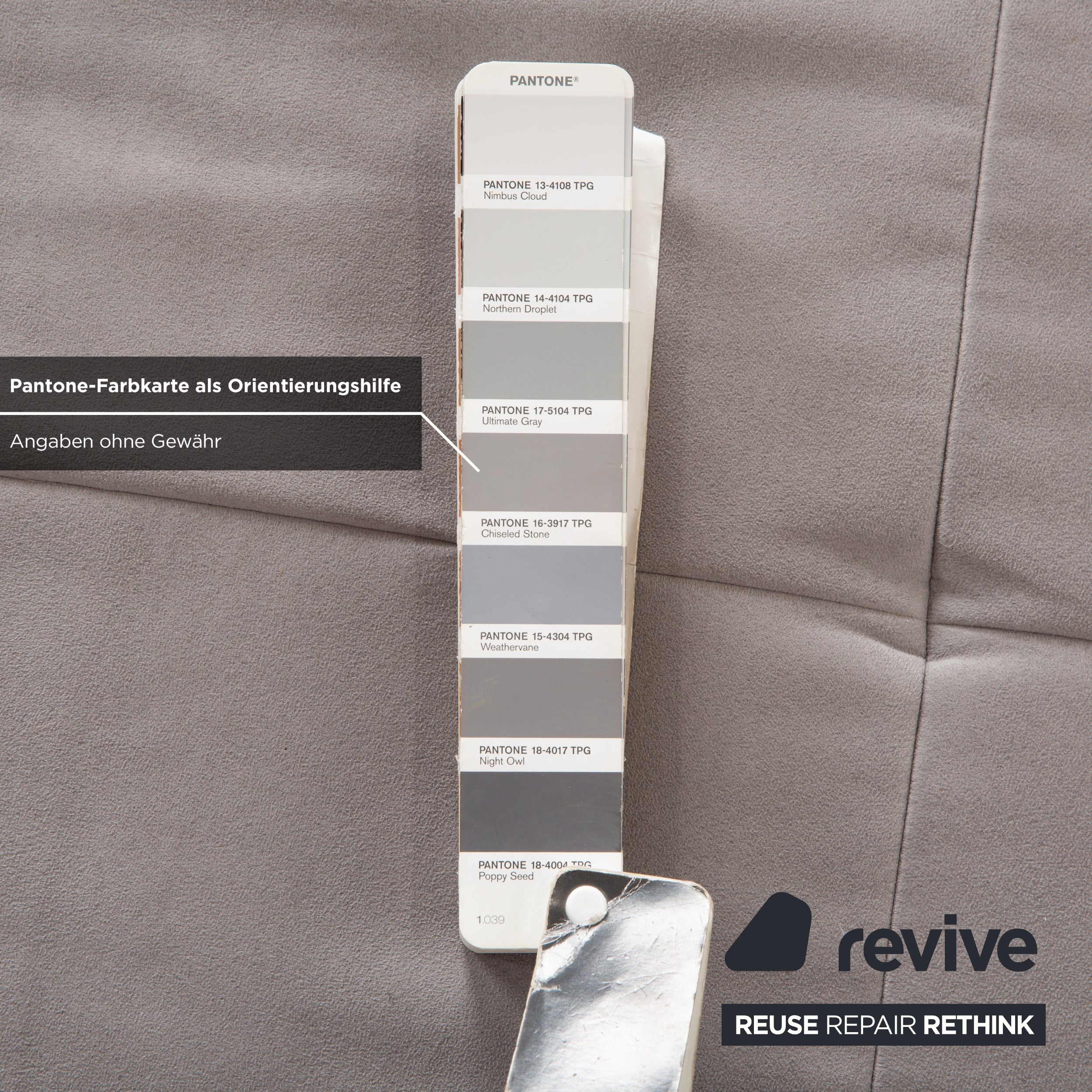 Ewald Schillig canapé d'angle en tissu gris canapé fonction manuelle