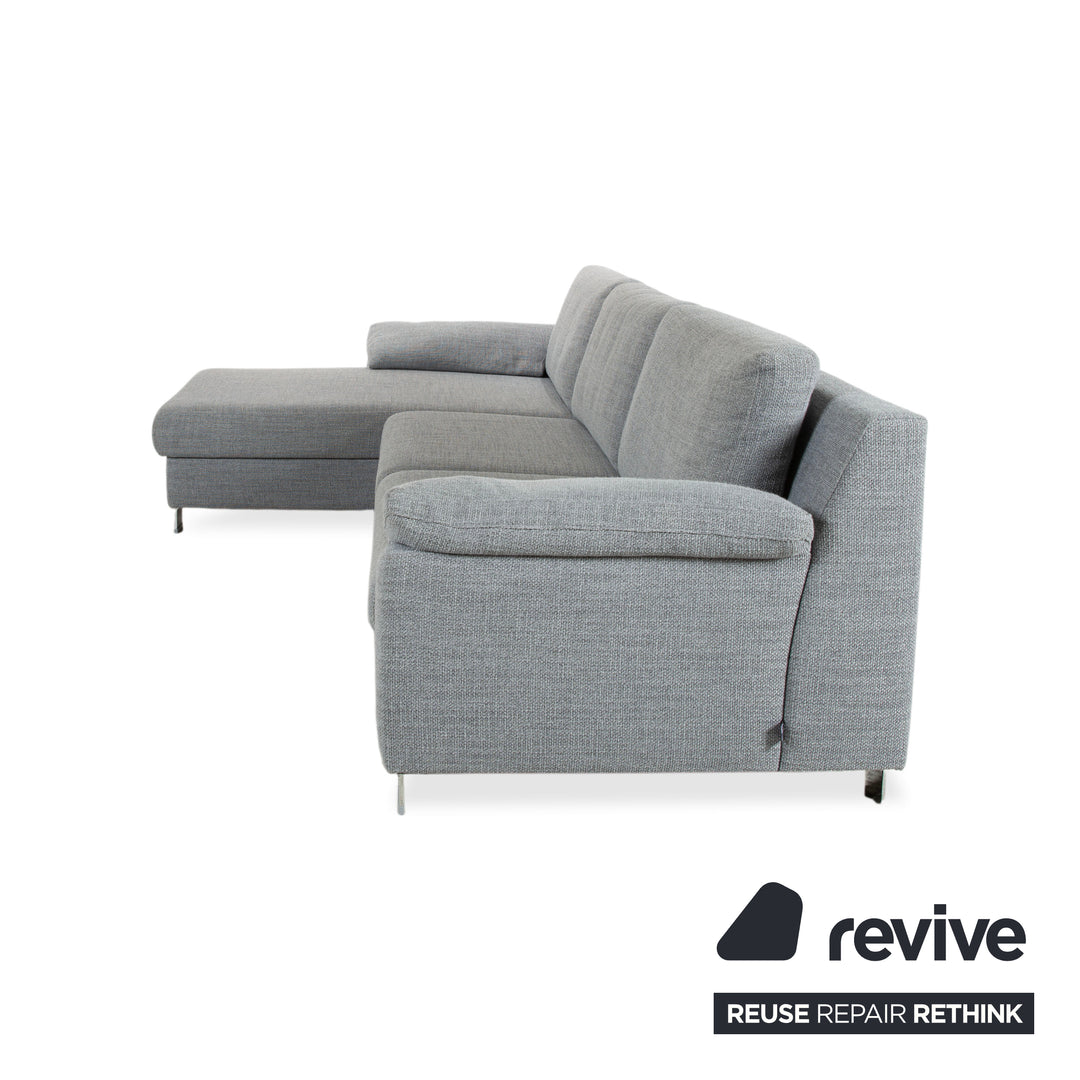 Ewald Schillig Stoff Ecksofa Grau Sofa Couch