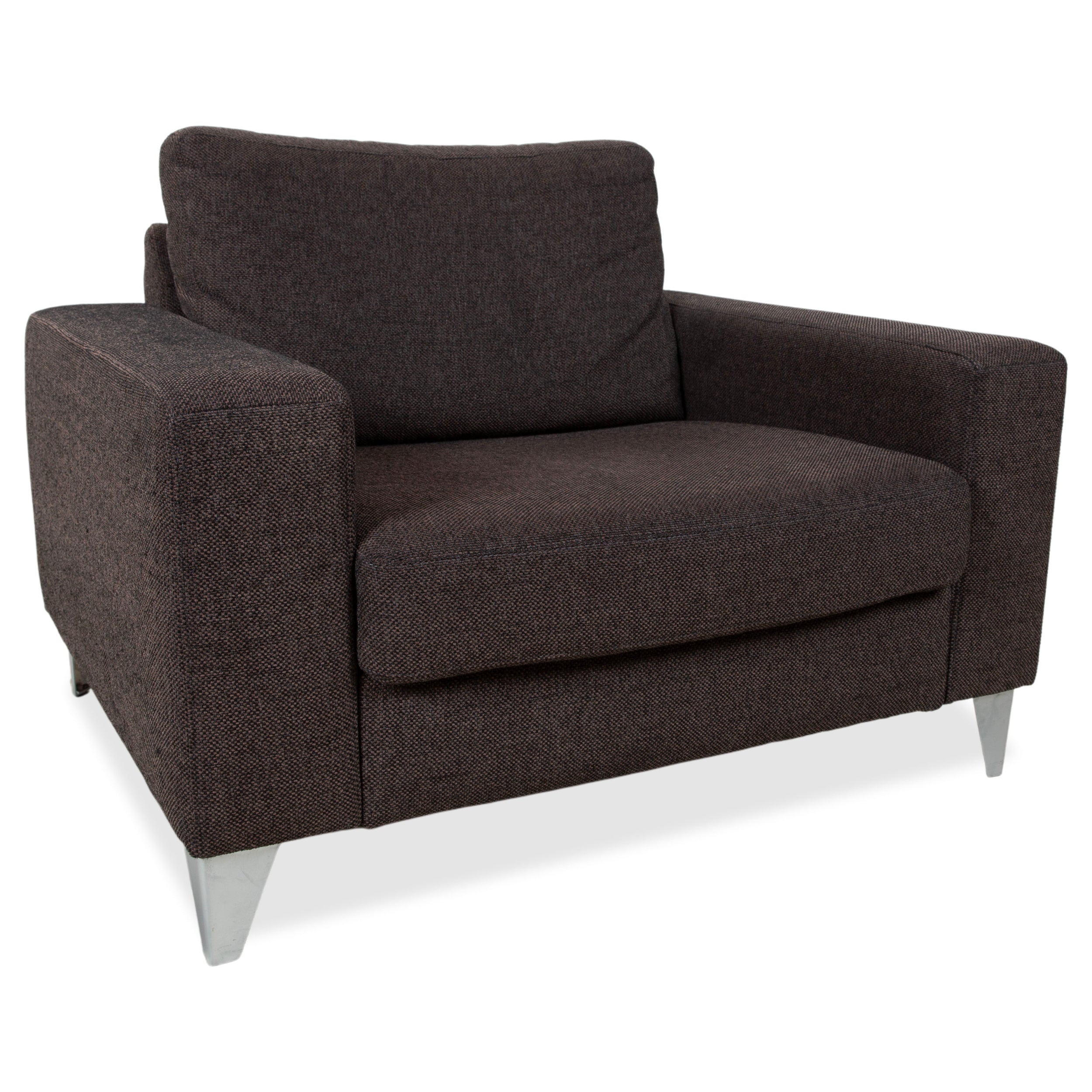 Ewald Schillig Fauteuil en tissu Marron Gris