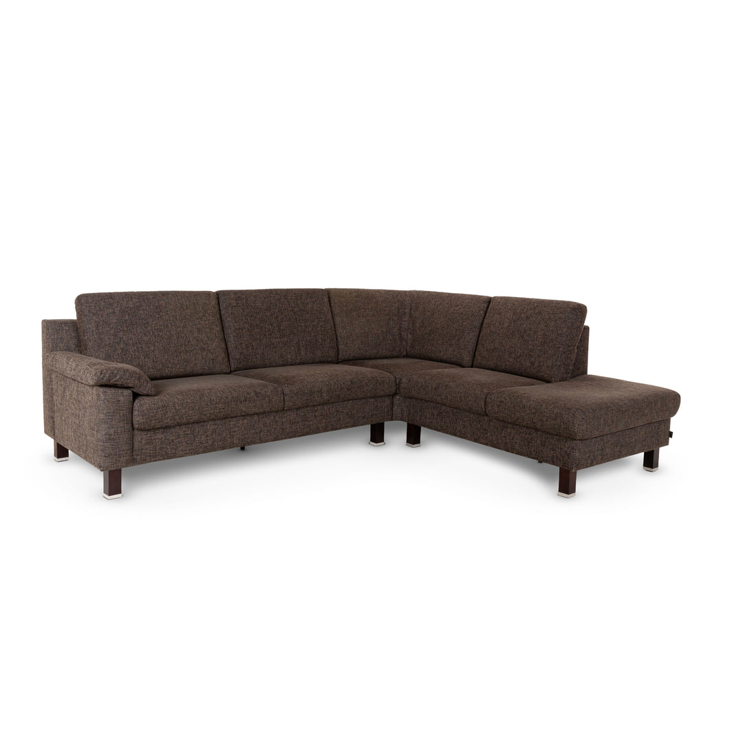 Ewald Schillig Vario Fabric Corner Sofa Brown Sofa Couch