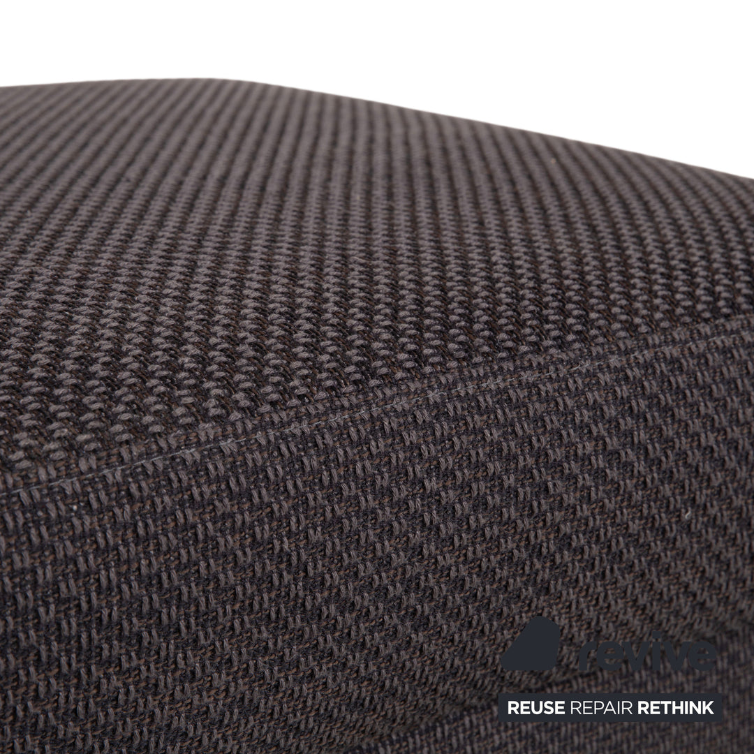 Ewald Schillig Vario Pouf en tissu gris