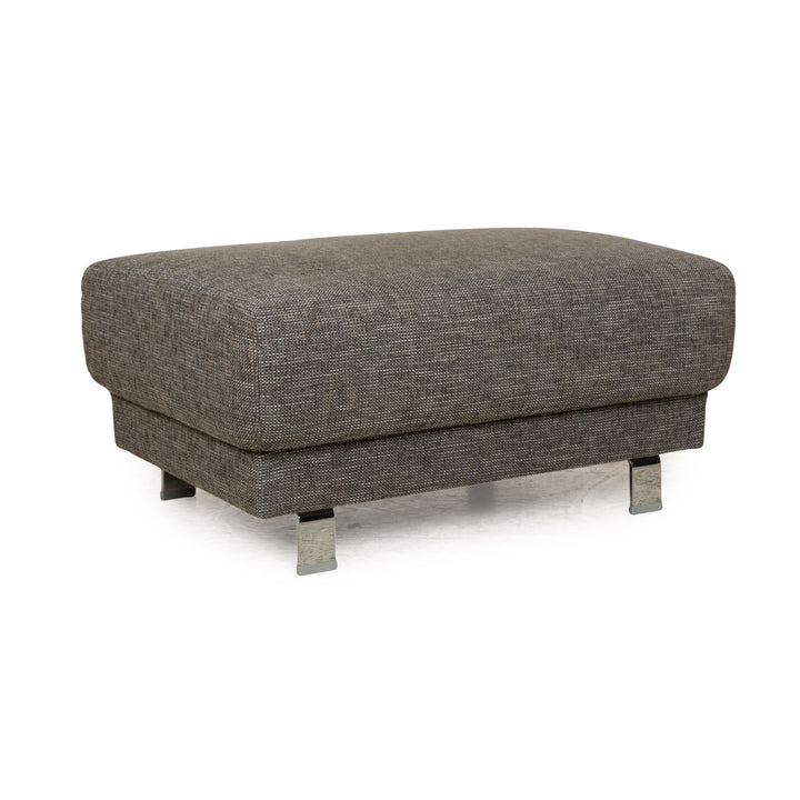 Ewald Schllig Brand Face Fabric Stool Grey