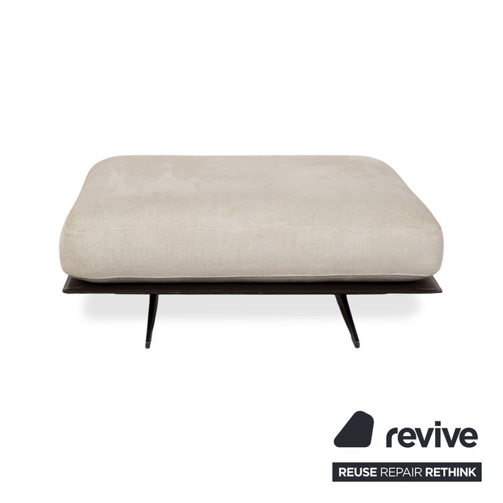 Flexform Soft Dream Tissu Pouf Crème Beige