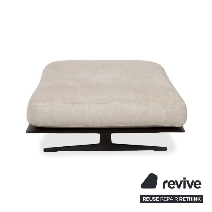 Flexform Soft Dream Tissu Pouf Crème Beige