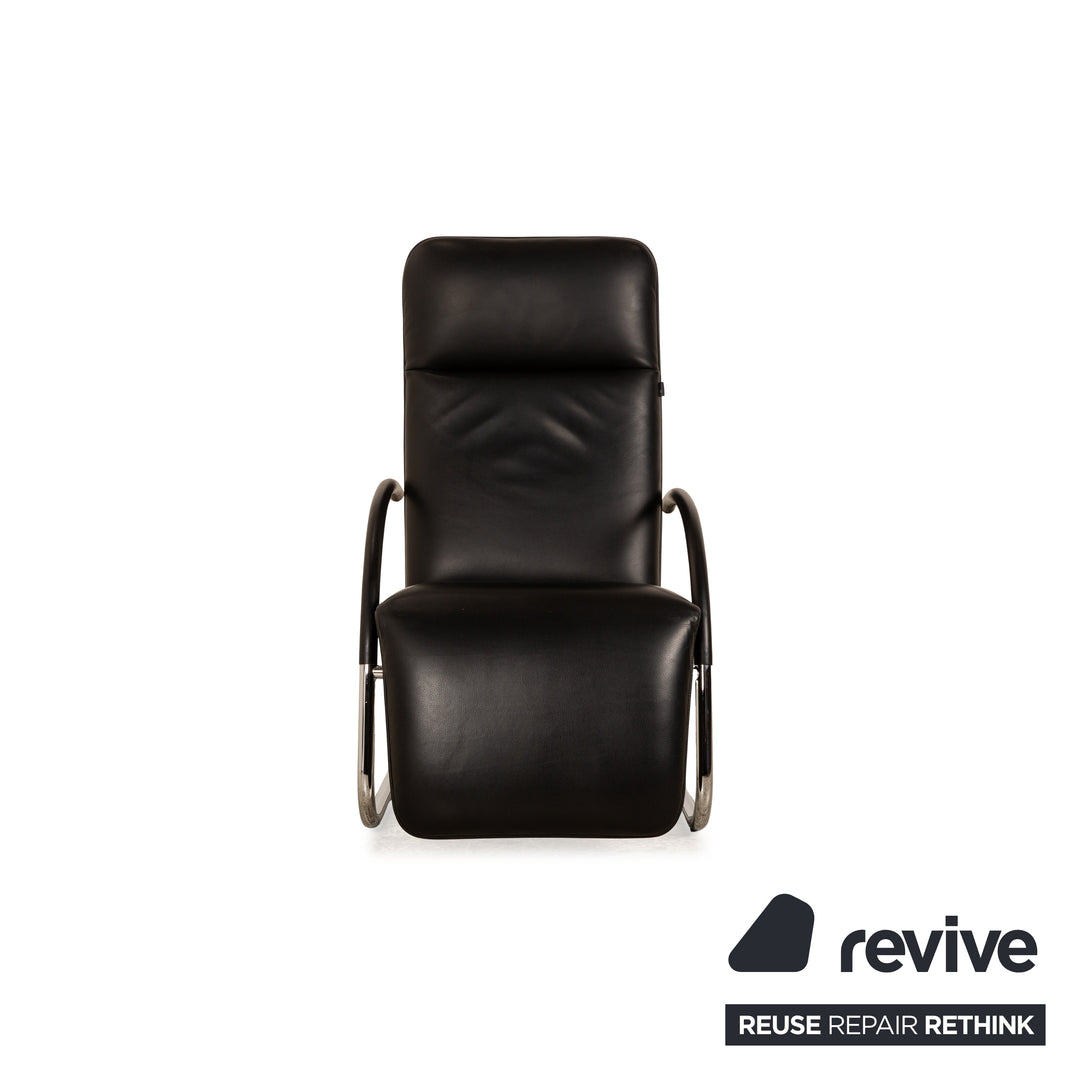 Franz Fertig Fino Leather Armchair Black manual function