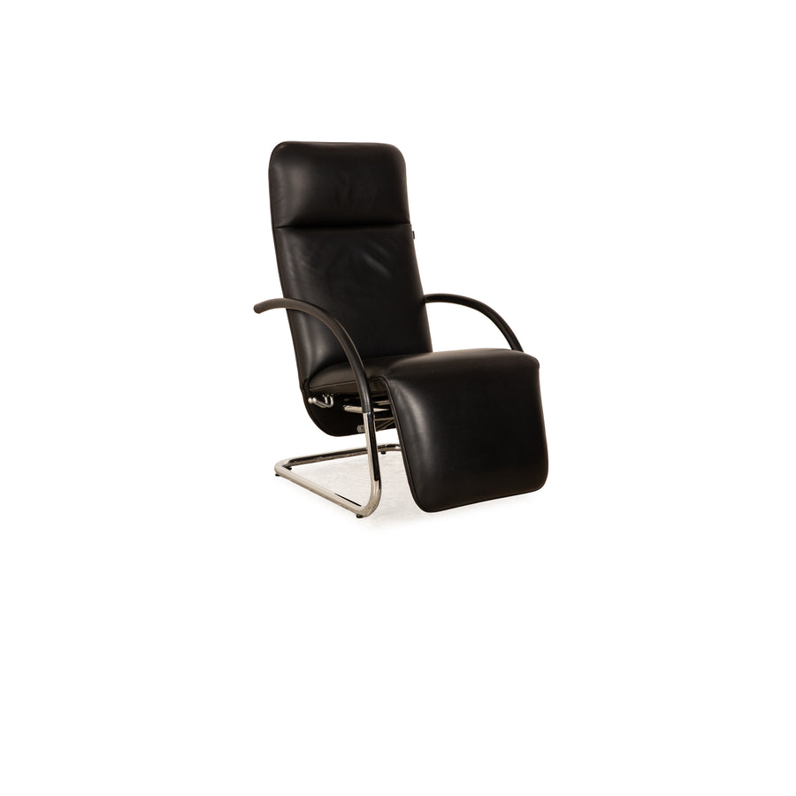 Franz Fertig Fino Leather Armchair Black manual function