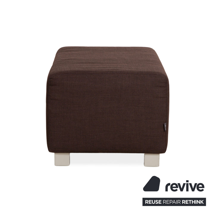 Franz Fertig Scene Fabric Stool Brown