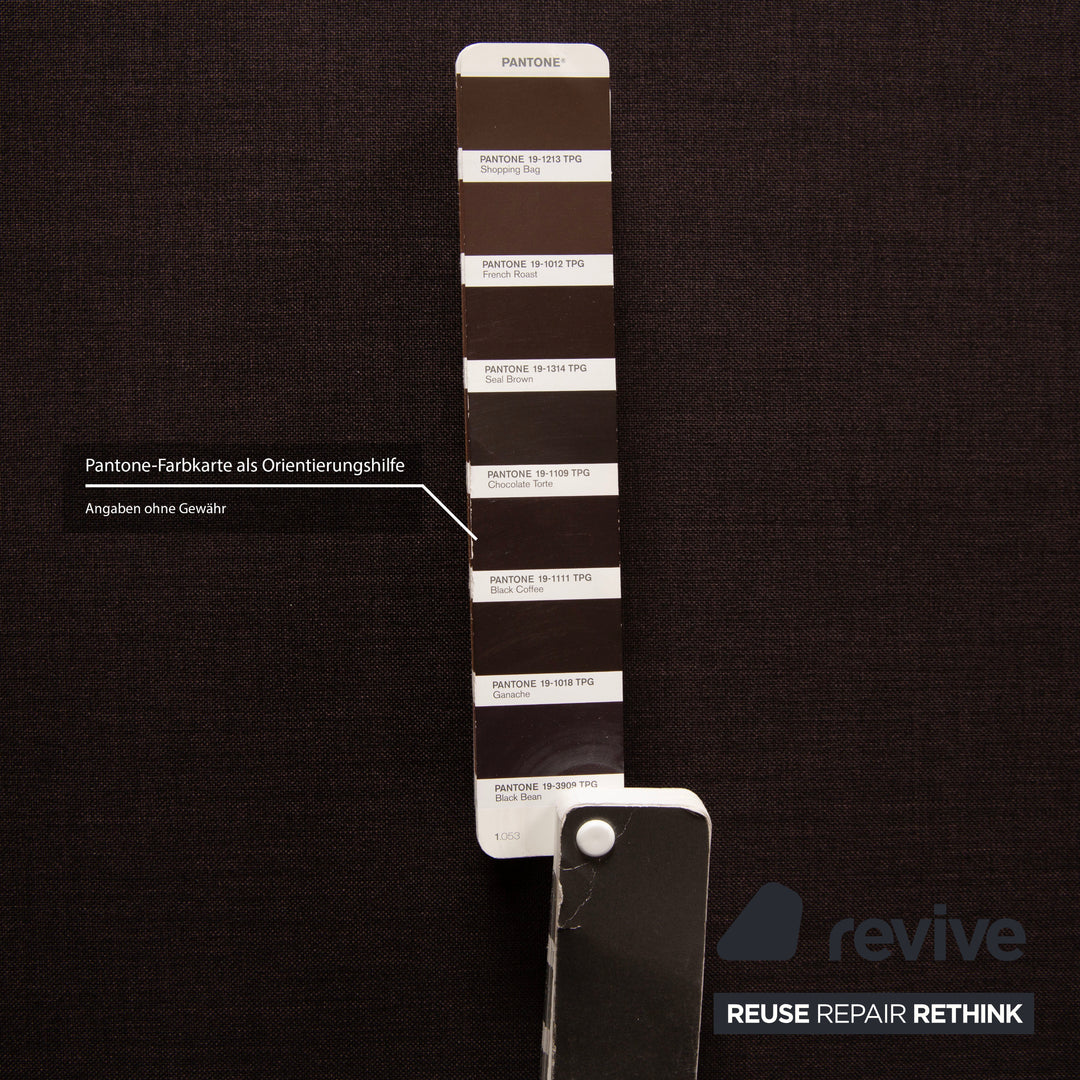 Franz Fertig Scene Fabric Stool Brown