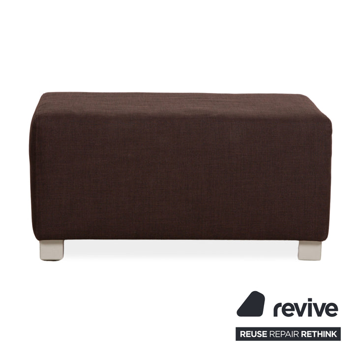 Franz Fertig Scene Fabric Stool Brown