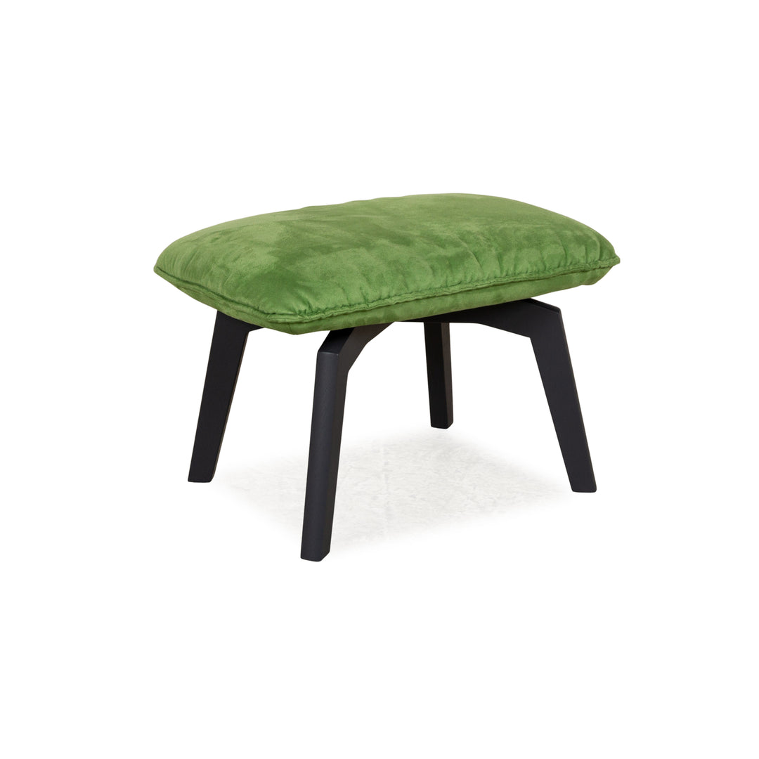 Freifrau Marla Fabric Stool Green