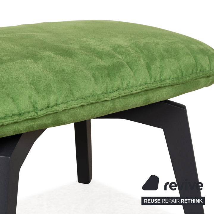 Freifrau Marla Fabric Stool Green