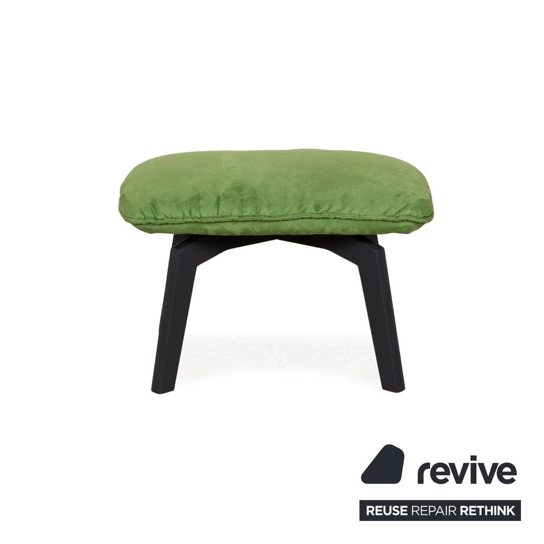 Freifrau Marla Fabric Stool Green