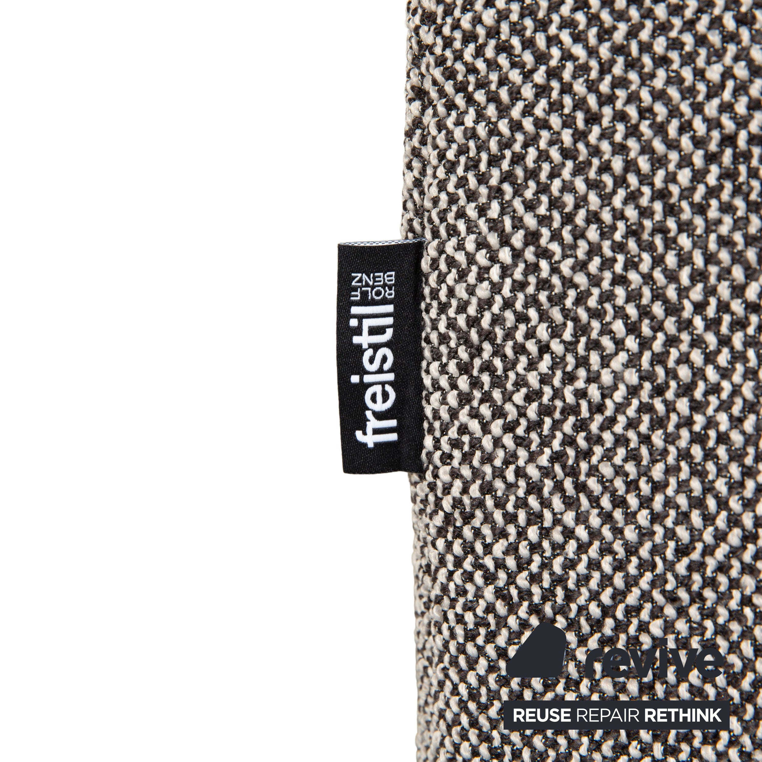 Freistil Rolf Benz 133 Stoff Dreisitzer Grau Sofa Couch