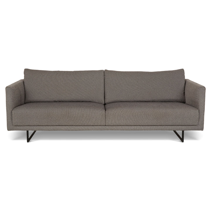 Freistil Rolf Benz 133 Fabric Three-Seater Gray Sofa Couch