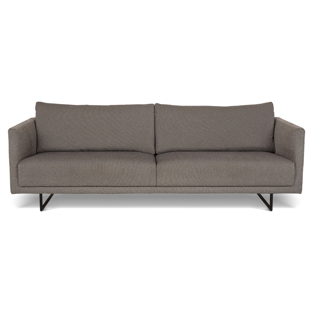 Freistil Rolf Benz 133 Fabric Three-Seater Gray Sofa Couch