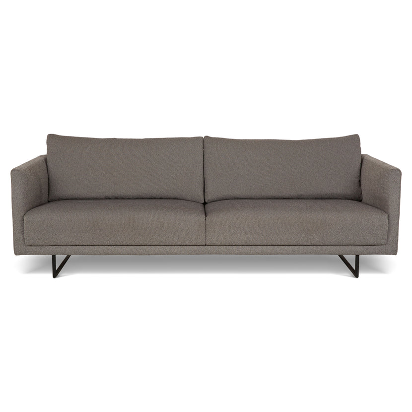 Freistil Rolf Benz 133 Stoff Dreisitzer Grau Sofa Couch