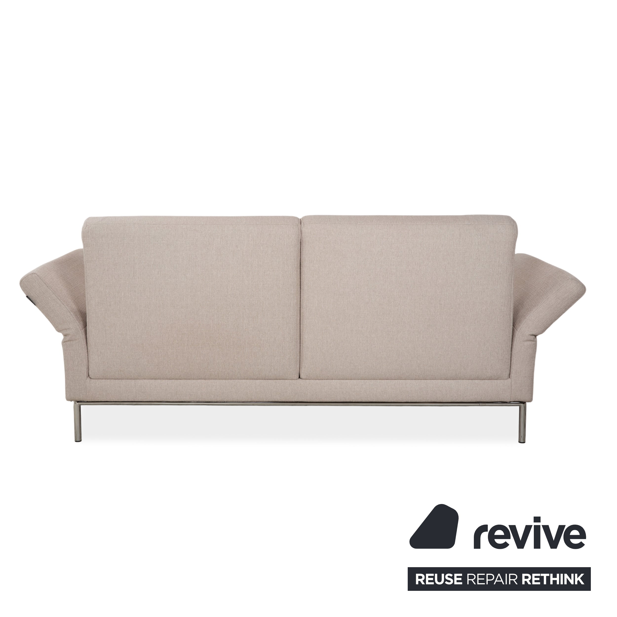 Freistil Rolf Benz 141 Stoff Dreisitzer	Beige Sofa Couch