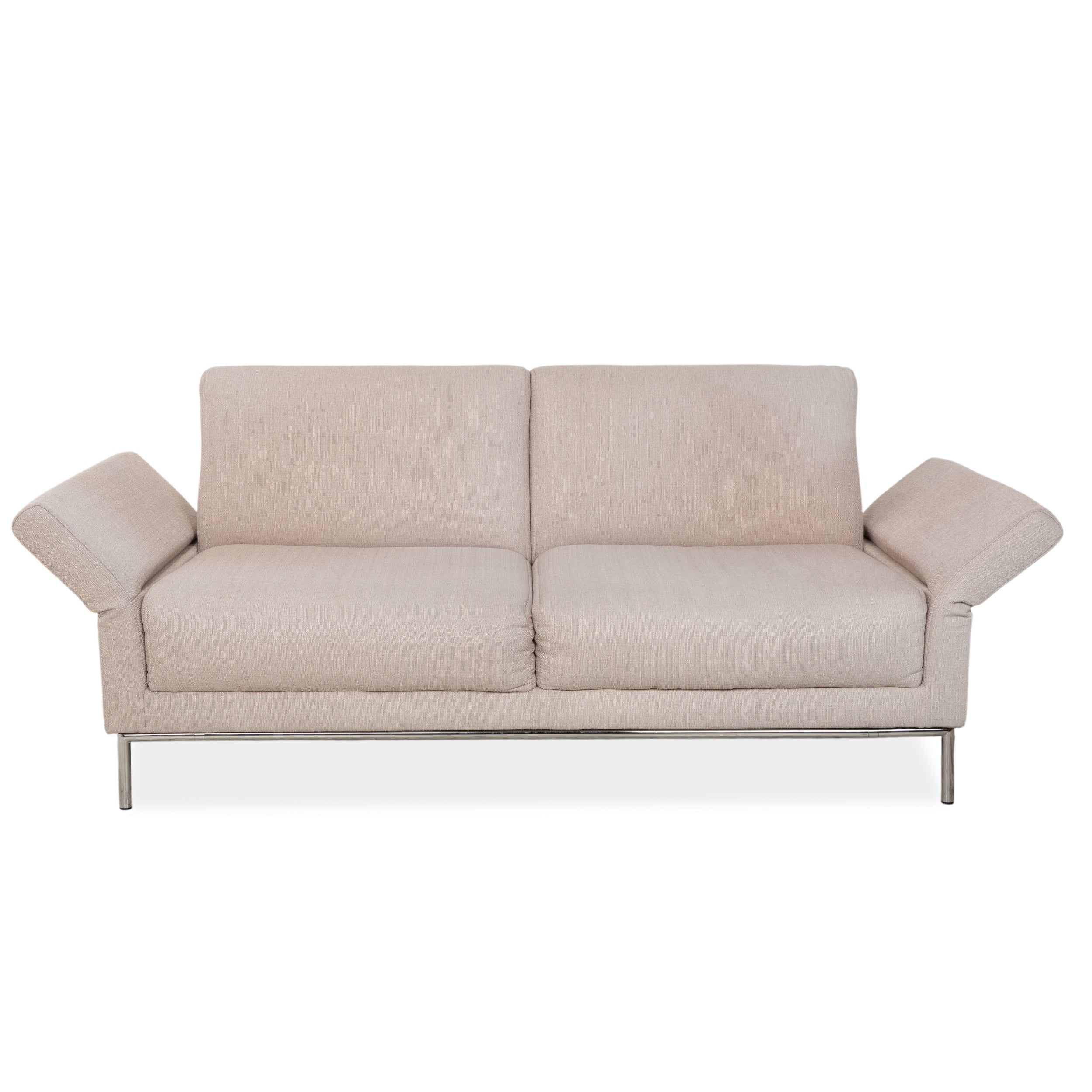 Freistil Rolf Benz 141 Stoff Dreisitzer	Beige Sofa Couch