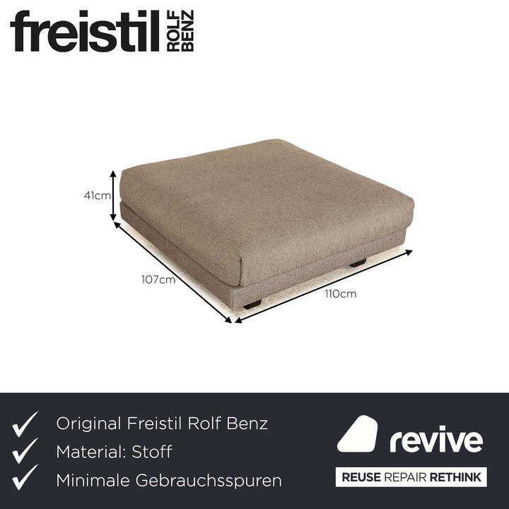 Freestyle Rolf Benz 169 fabric stool grey