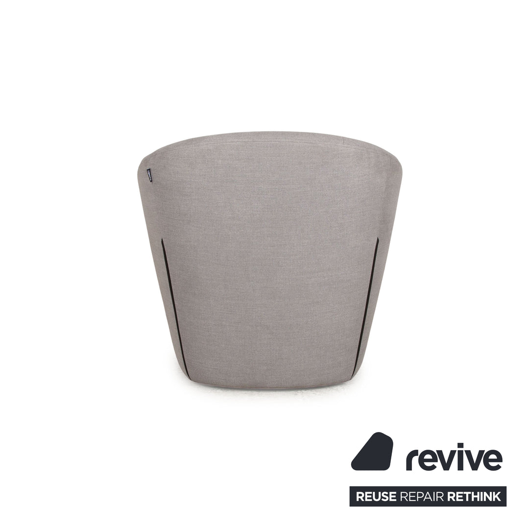 Freestyle Rolf Benz 178 fabric armchair grey