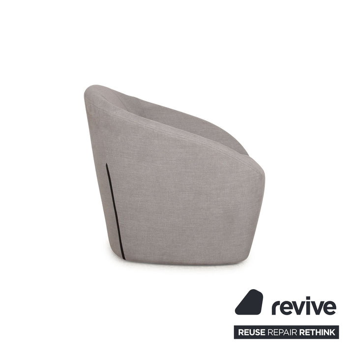 Freestyle Rolf Benz 178 fabric armchair grey