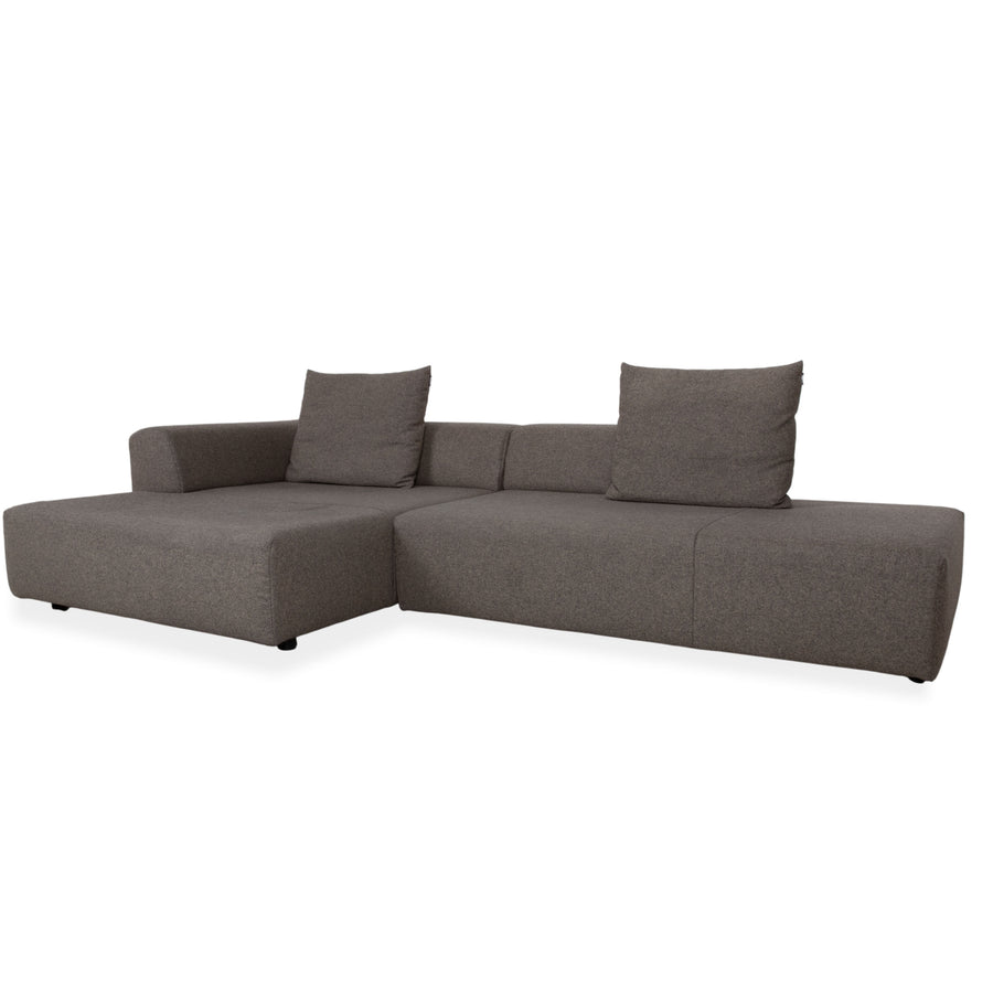 Freestyle Rolf Benz 184 fabric corner sofa grey sofa couch