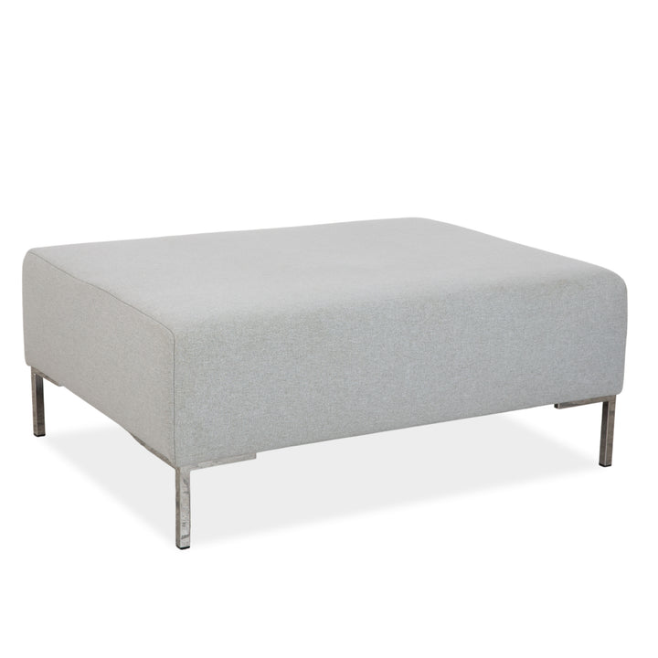 Freistil Rolf Benz 185 Stoff Hocker Grau Blau