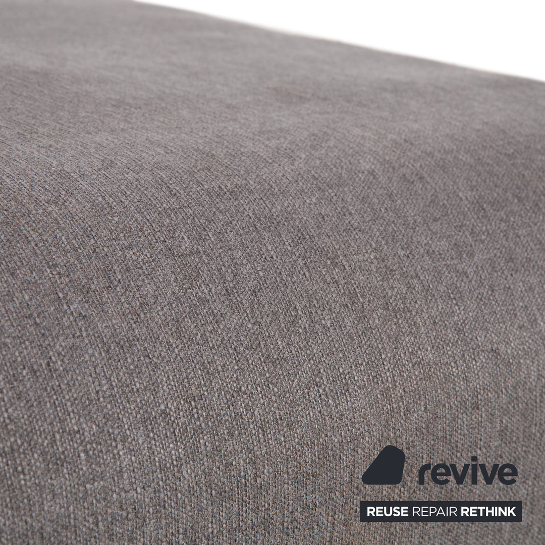 Freestyle Rolf Benz 187 Fabric Stool Grey