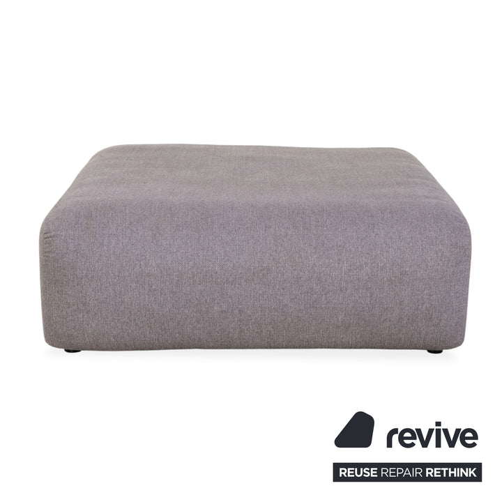 Freestyle Rolf Benz 187 Fabric Stool Grey