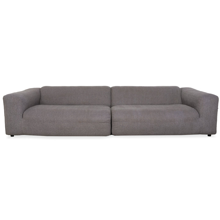 Freistil Rolf Benz 187 Stoff Viersitzer Grau Sofa Couch