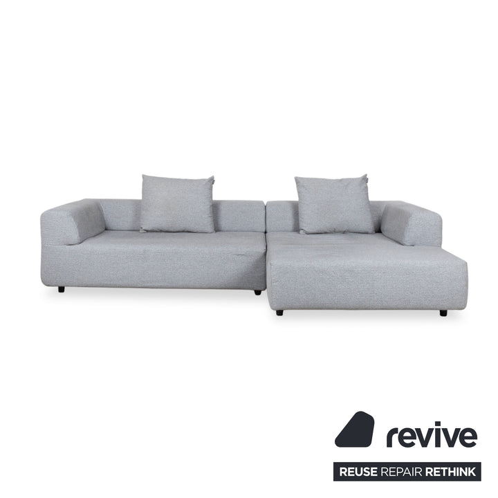 Freistil Rolf Benz Stoff Ecksofa Grau Sofa Couch