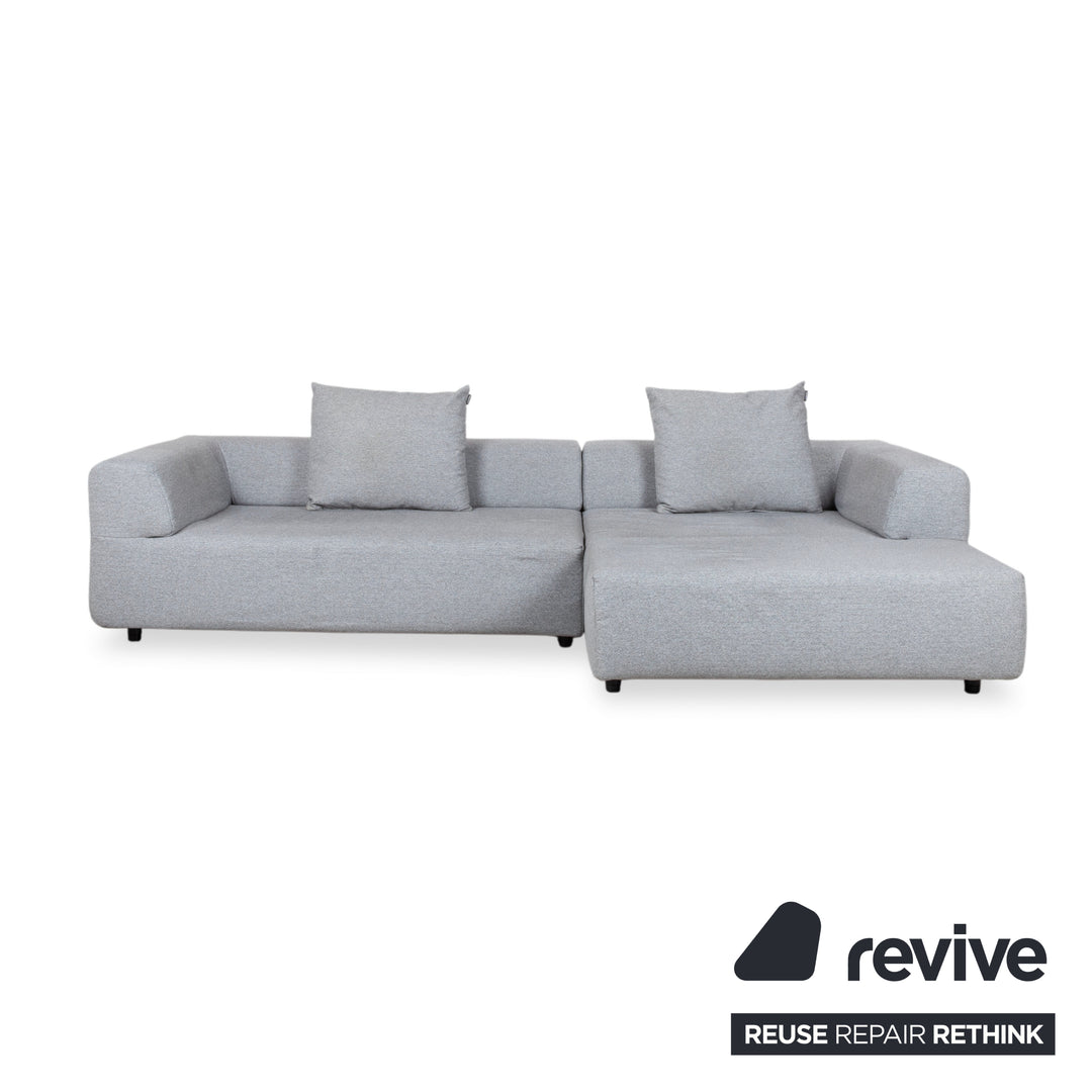Freistil Rolf Benz Stoff Ecksofa Grau Sofa Couch