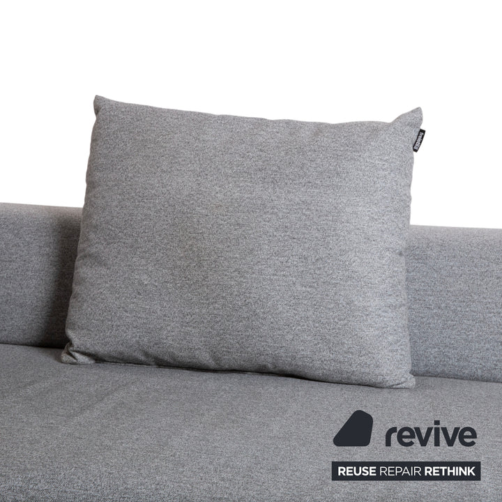 Freistil Rolf Benz Stoff Ecksofa Grau Sofa Couch