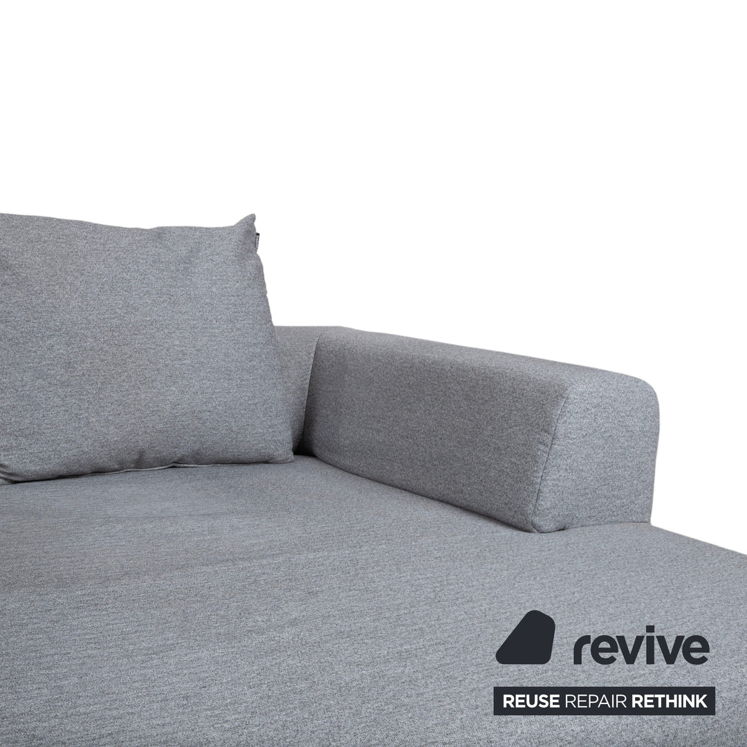 Freistil Rolf Benz Stoff Ecksofa Grau Sofa Couch
