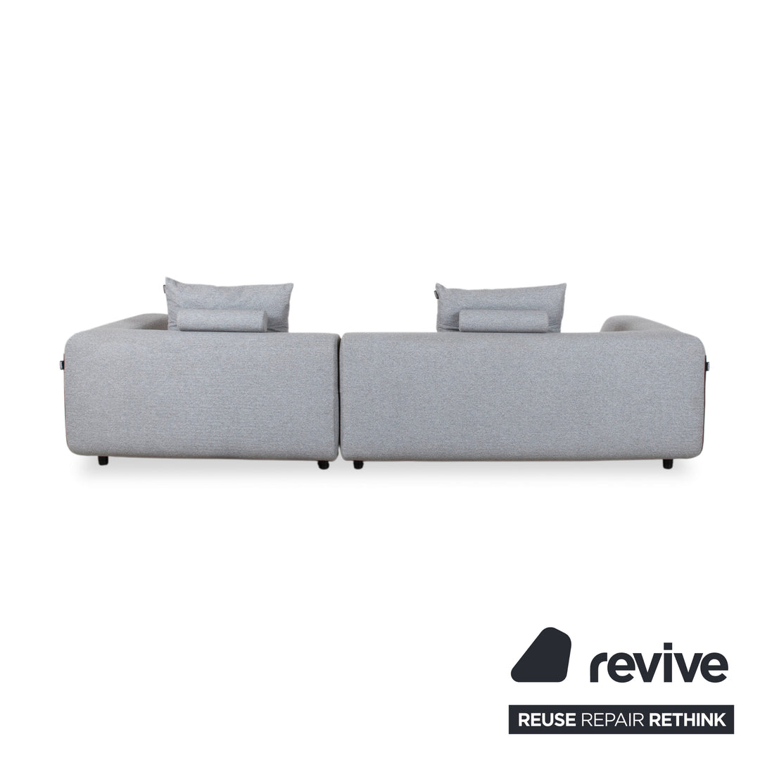 Freistil Rolf Benz Stoff Ecksofa Grau Sofa Couch