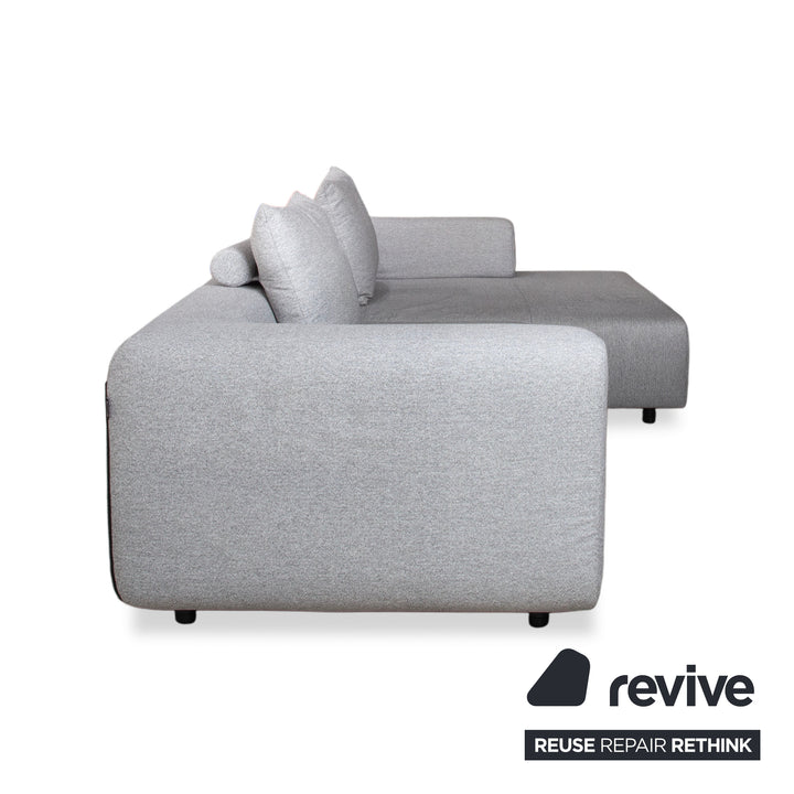 Freistil Rolf Benz Stoff Ecksofa Grau Sofa Couch