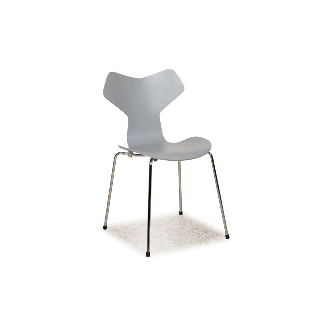 Fritz Hansen Grand Prix Chair Wood Grey Ash