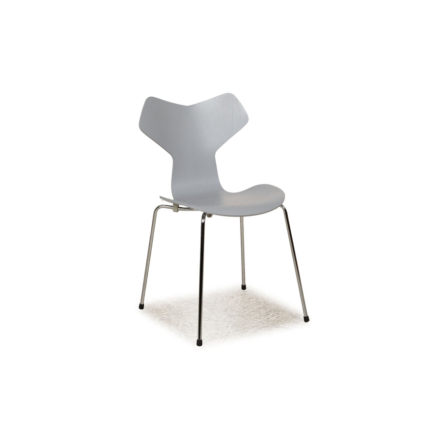 Fritz Hansen Grand Prix Stuhl Holz Grau Esche