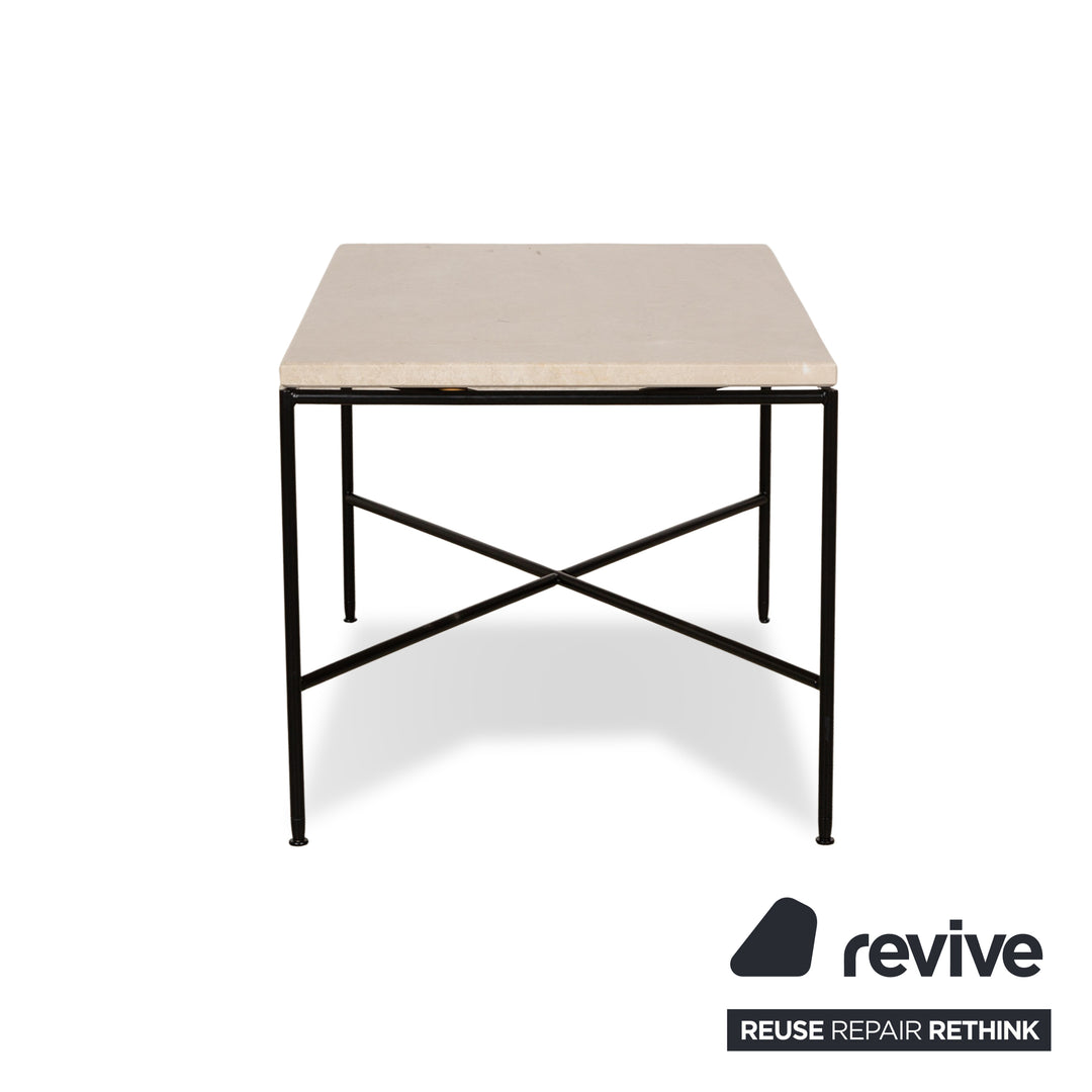 Fritz Hansen Planner Marble Coffee Table Beige 75 x 45 x40 cm