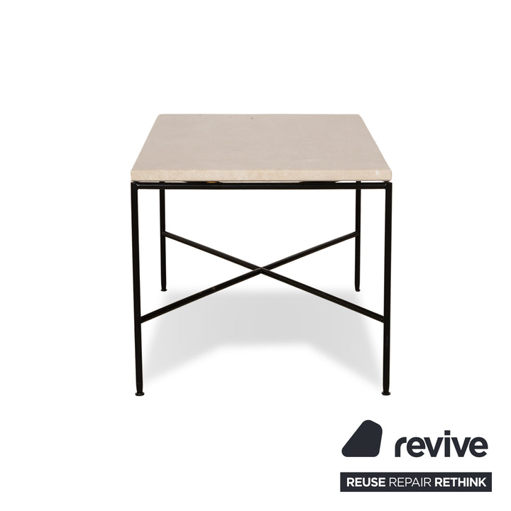 Fritz Hansen Planner Marble Coffee Table Beige 75 x 45 x40 cm